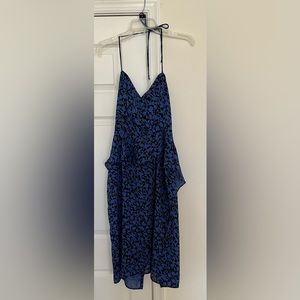 Wear this halter dress to a festive event or celebration